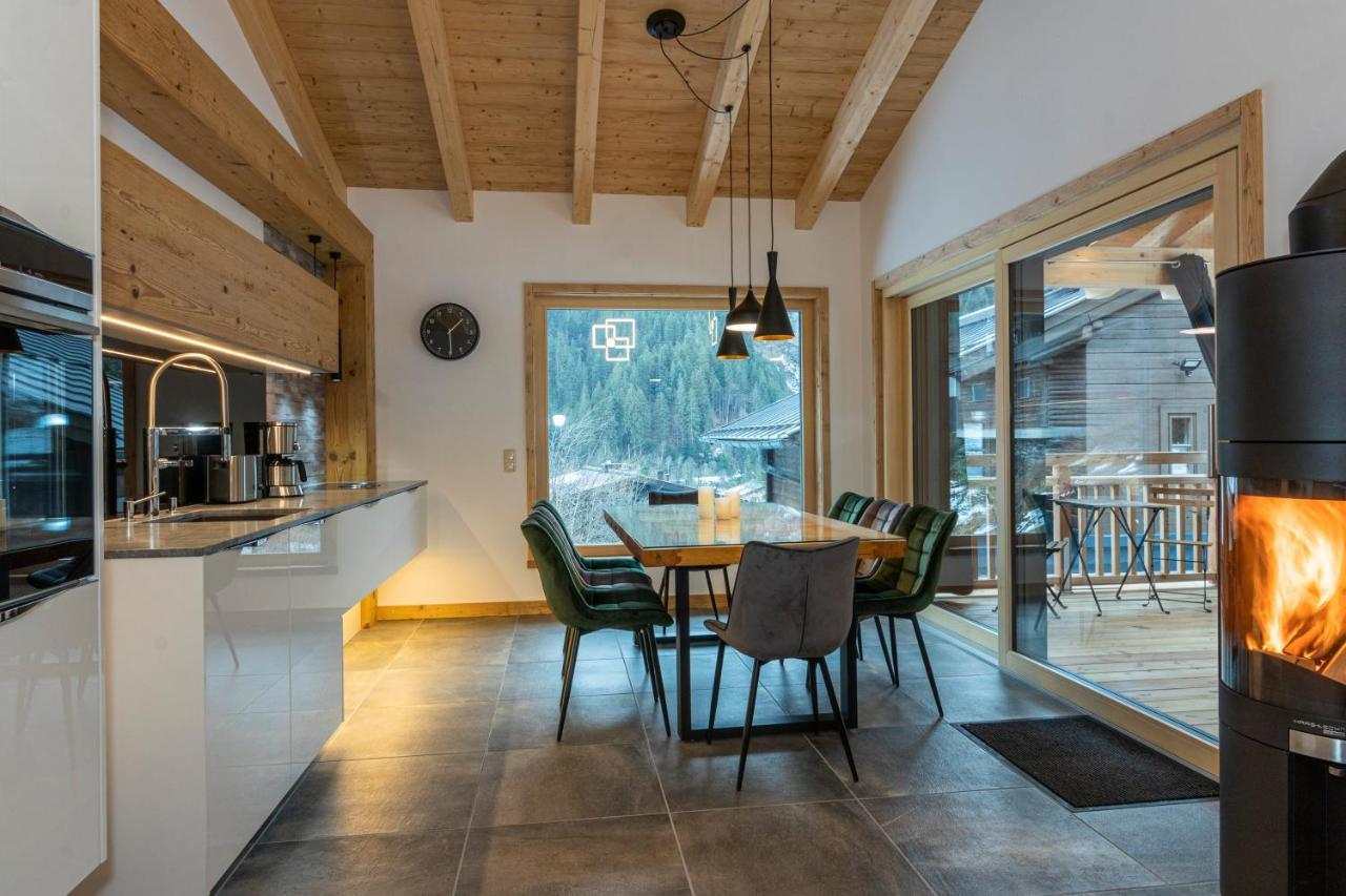 Chalet Glemmtal - Haus Bergblick Viehhofen Luaran gambar